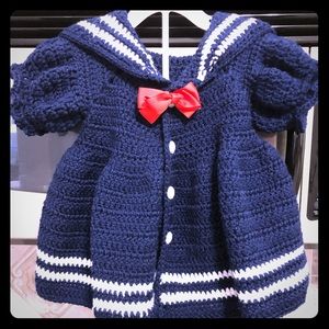 Baby girl sailor dress